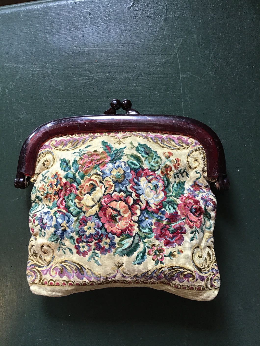 Vintage Floral Coin Purse