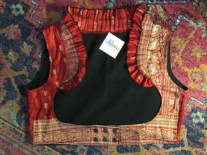 Red/Gold Turkish Vest