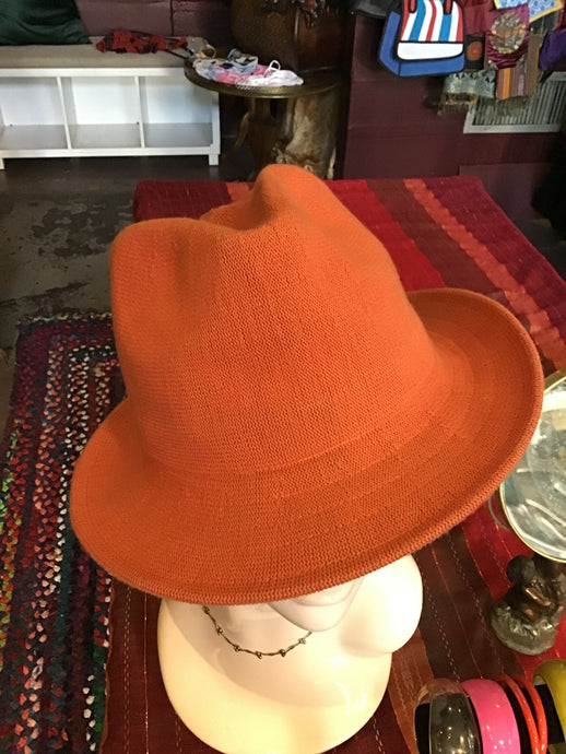 Orange Fedora