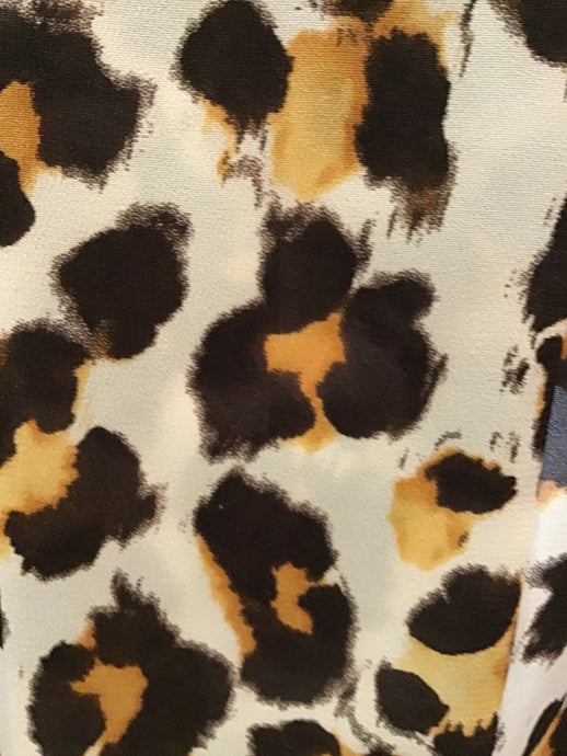 White/Leopard Top