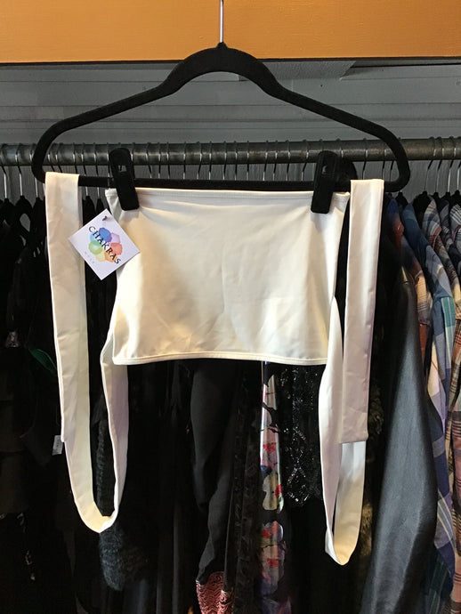 White Tube Top w/ Wraps