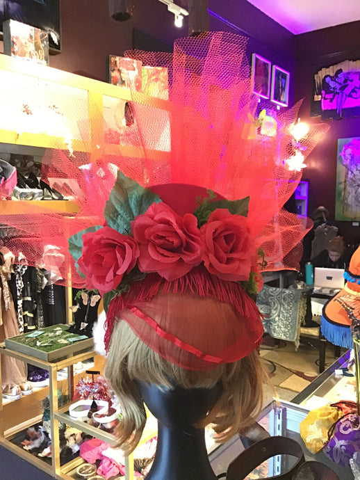 LC: Red Roses Headpiece