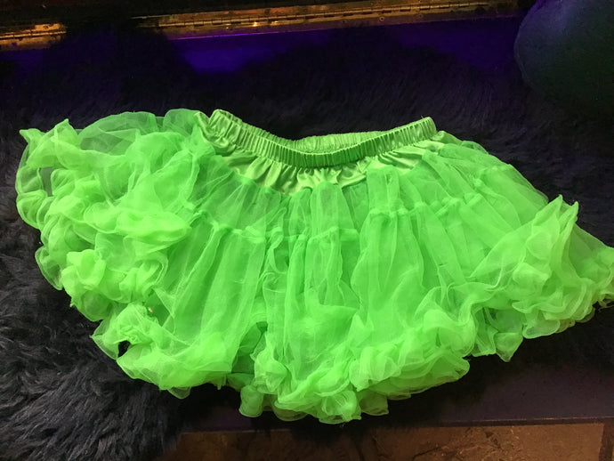Neon Green Petticoat