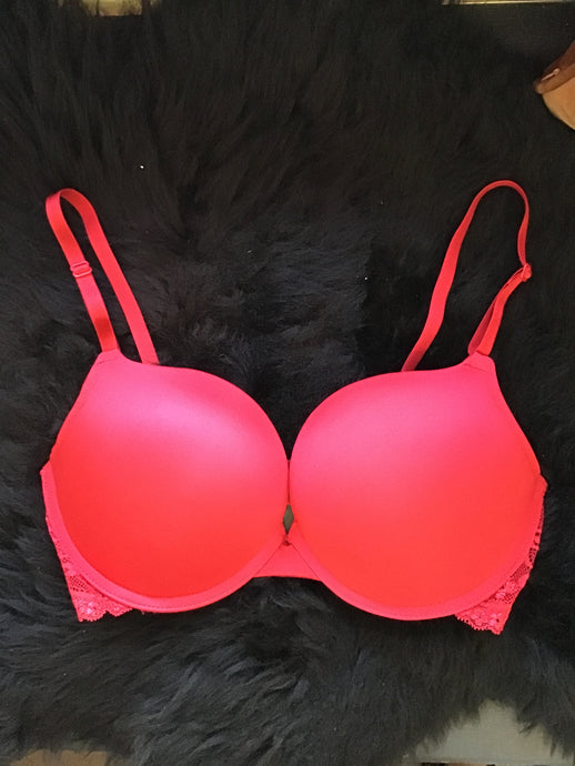 Red Push-Up Bra