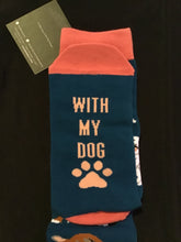 Load image into Gallery viewer, ‘I’d Rather Be With My Dog’ Socks