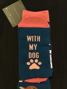 ‘I’d Rather Be With My Dog’ Socks