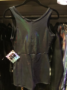 JSD: Black Oil Slick Romper