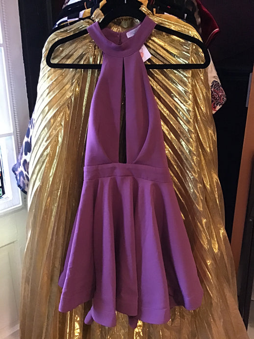 Plum Party Dress