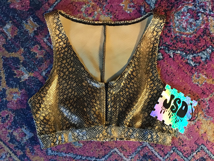 JSD: Venomous Velvet Gold Top