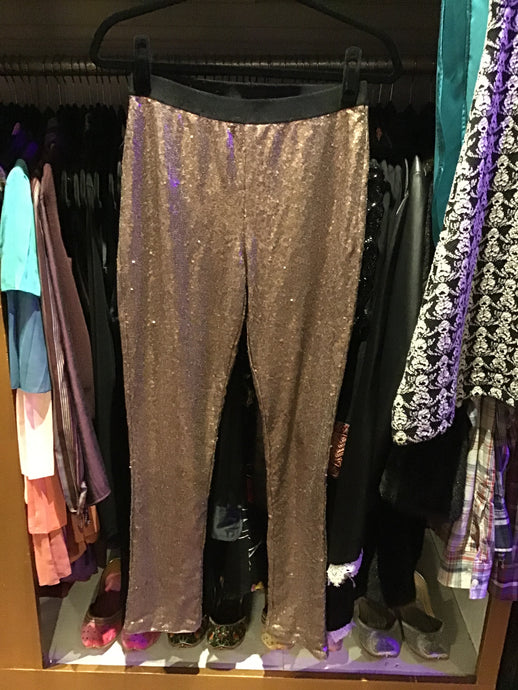 Gold Sequin Pants