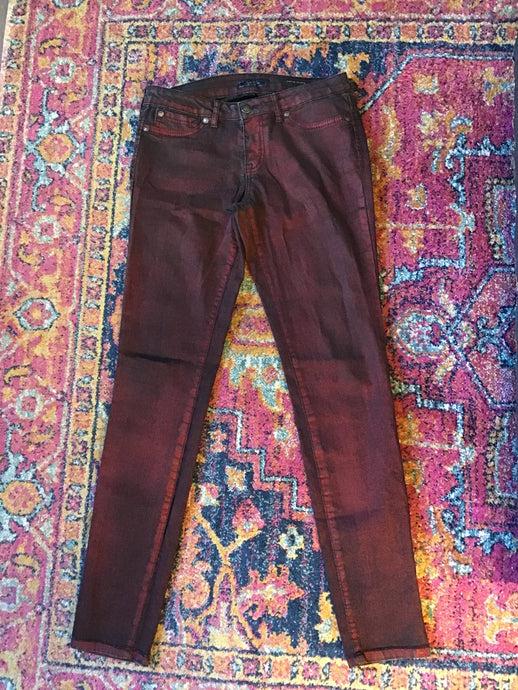 Red & Black Jeggings