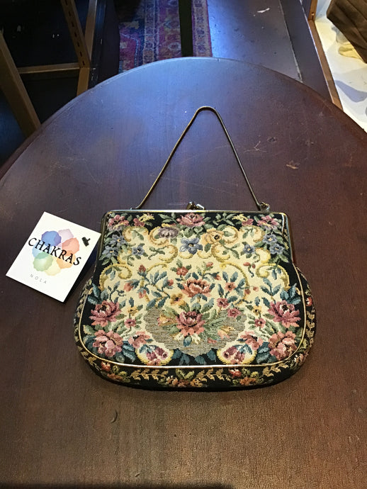 Vintage Tapestry Purse