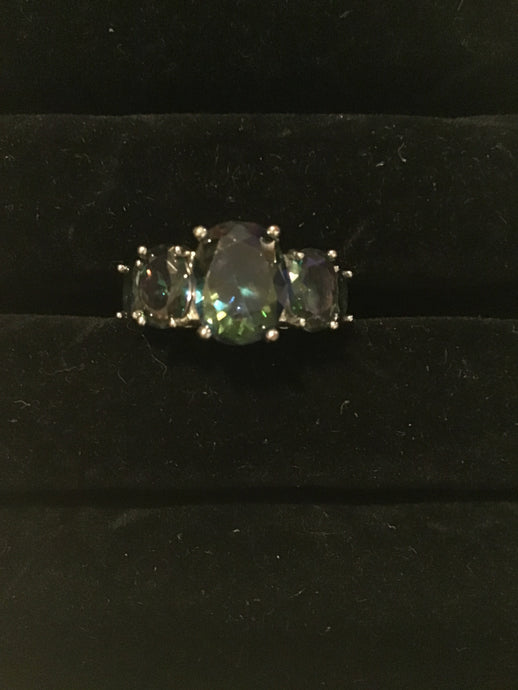 Purple/Blue/Green Ring