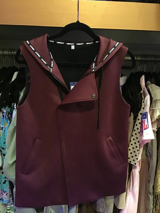 Maroon Rebecca Minkoff Vest