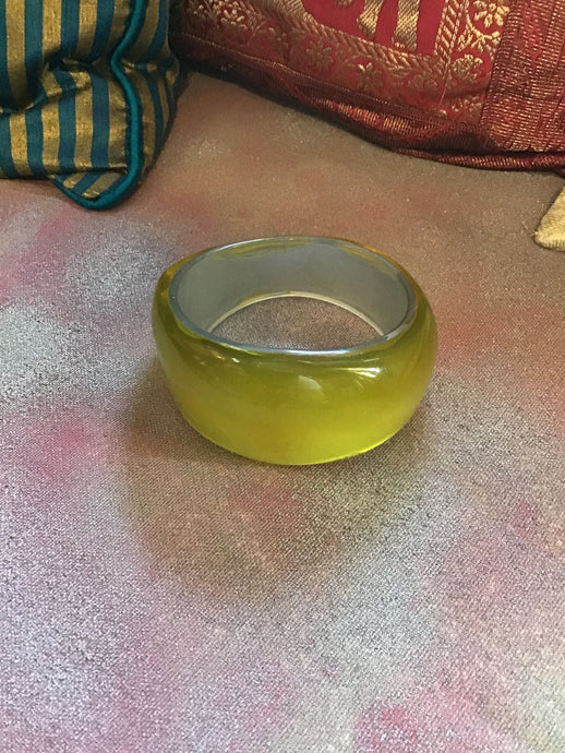 Chartreuse Bangle Bracelet