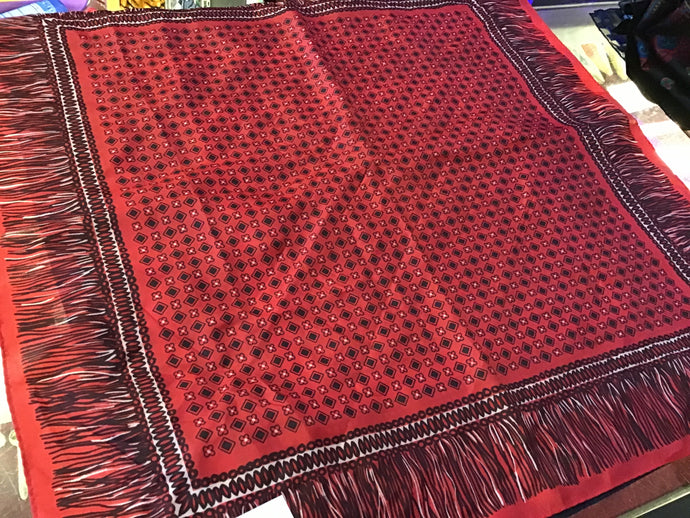 Vintage Red Bandana/Scarf