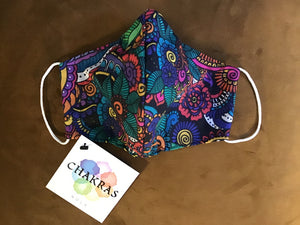 IV: Face Mask (Colorful Paisley)