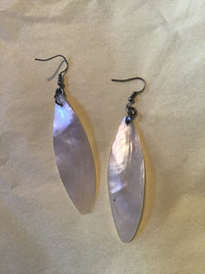 Mother of Pearl Teardrop Earrings