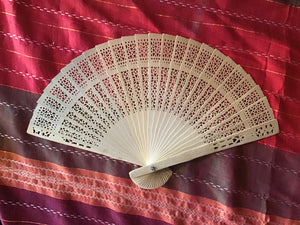 Laser-cut Wood Fan