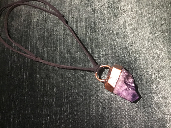Hannah: Amethyst Necklace