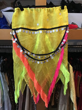 Load image into Gallery viewer, Neon Fringe Skirt