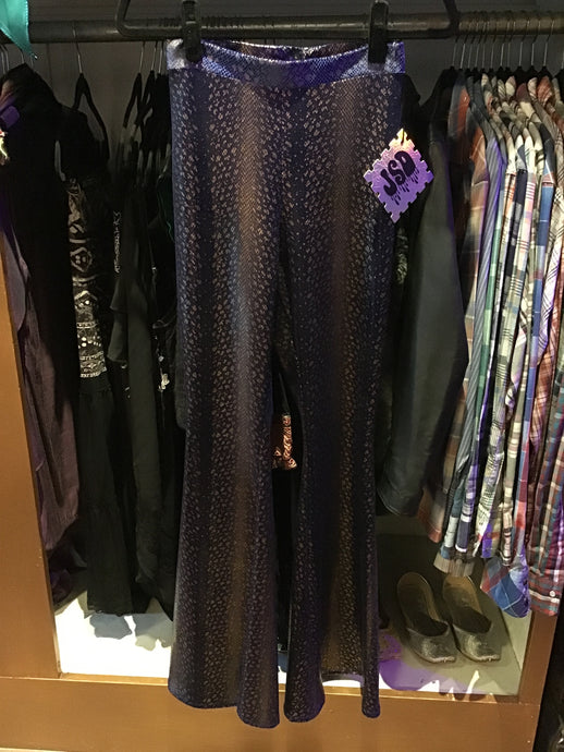 JSD: Venomous Velvet Royal Bell Bottoms