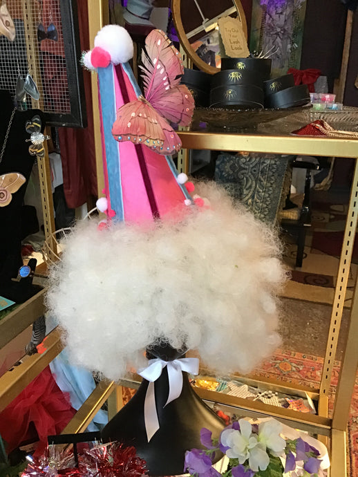 LC: Pink Butterfly Clown Hat