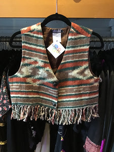 JouJou Southwest Fringe Vest